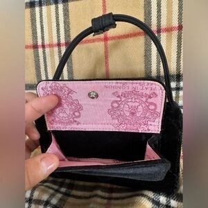 MY FLAT IN LONDON Jan Haedrich Black Quilted Micro Mini Bag